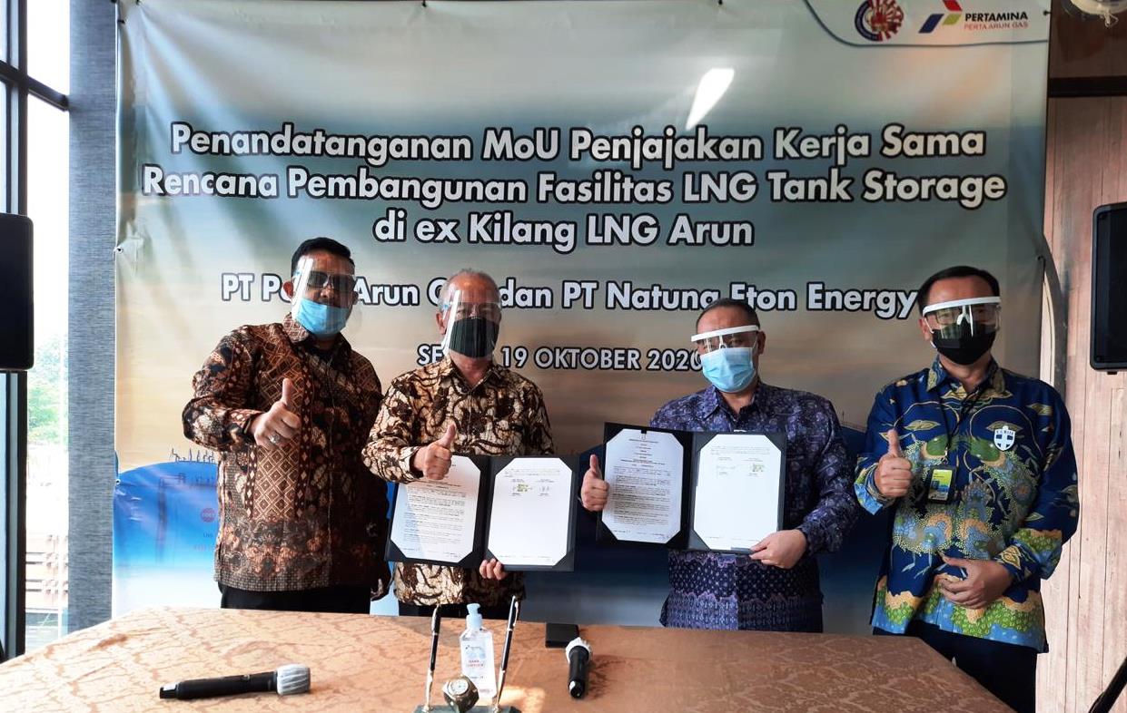 Perta Arun Gas Mulai Kaji Pembangunan LNG Storage