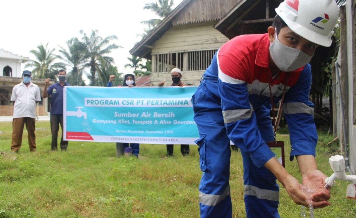 Air Bersih Untuk Masyarakat Aceh Timur
