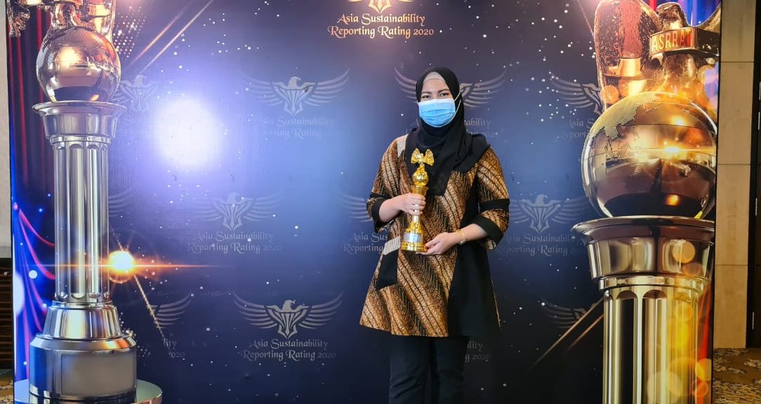 Pertagas Raih Gold Rank di Asia Sustainability Reporting Rating