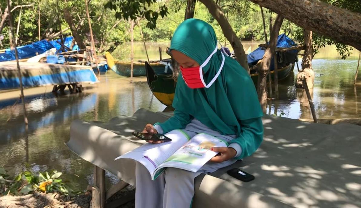 Tanggap Covid-19, Pertagas Bantu Peralatan untuk Belajar Daring