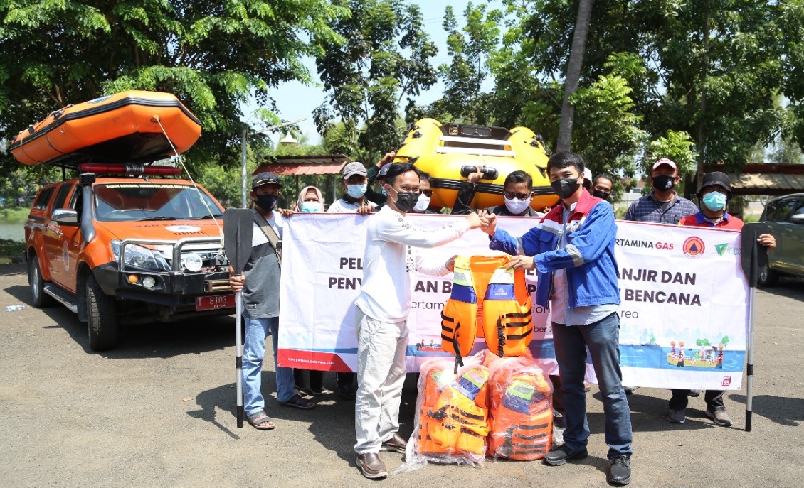 Pertagas Dukung Kesiapan Masyarakat terhadap Bencana