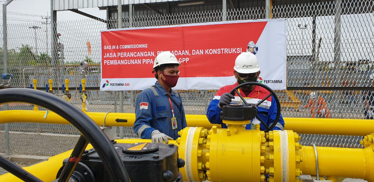Pertagas Mulai Alirkan Gas ke BOB Siak Pusako