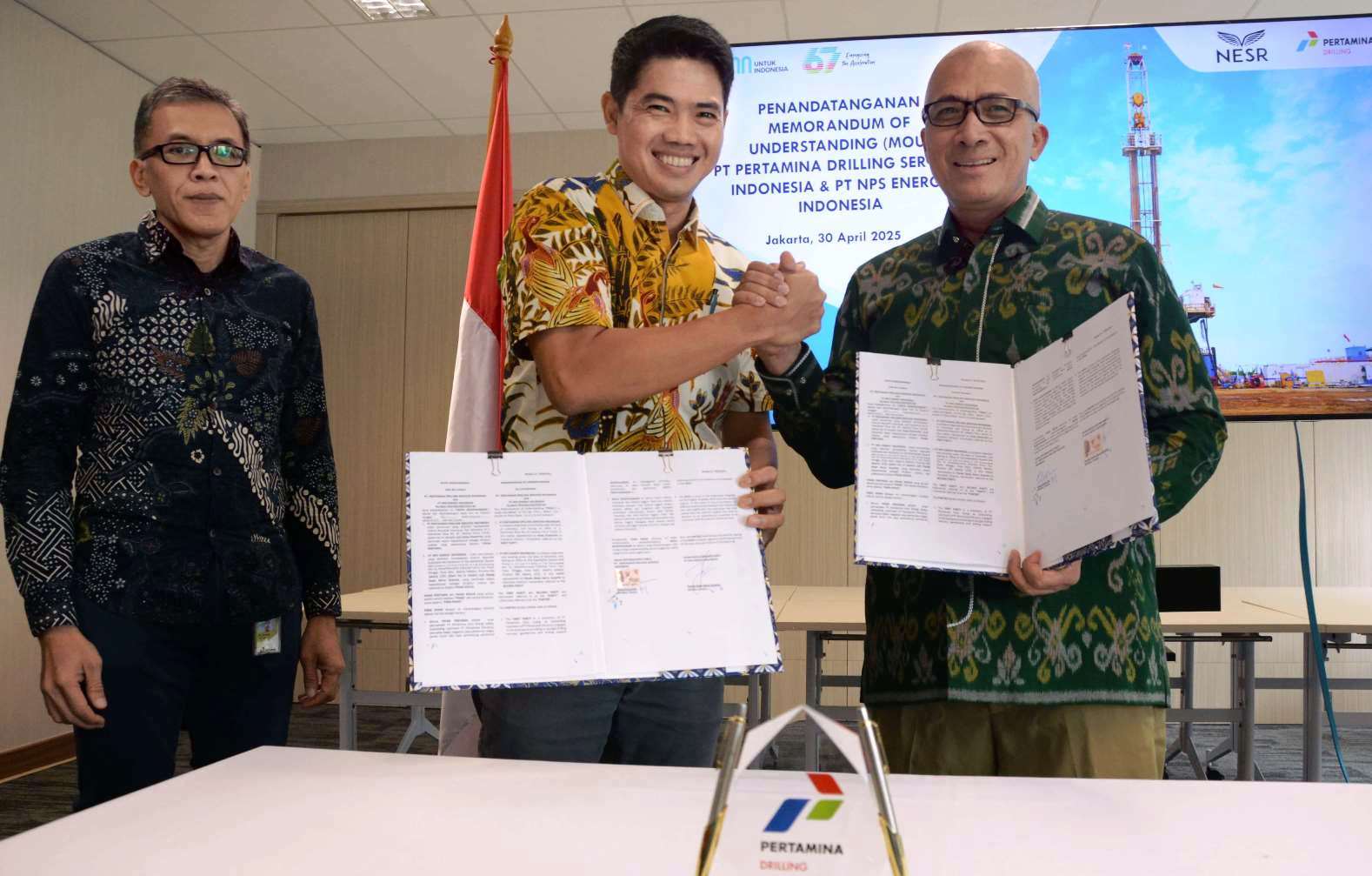 Pertamina Drilling Gandeng NPS Energy Indonesia Kembangkan ERRA