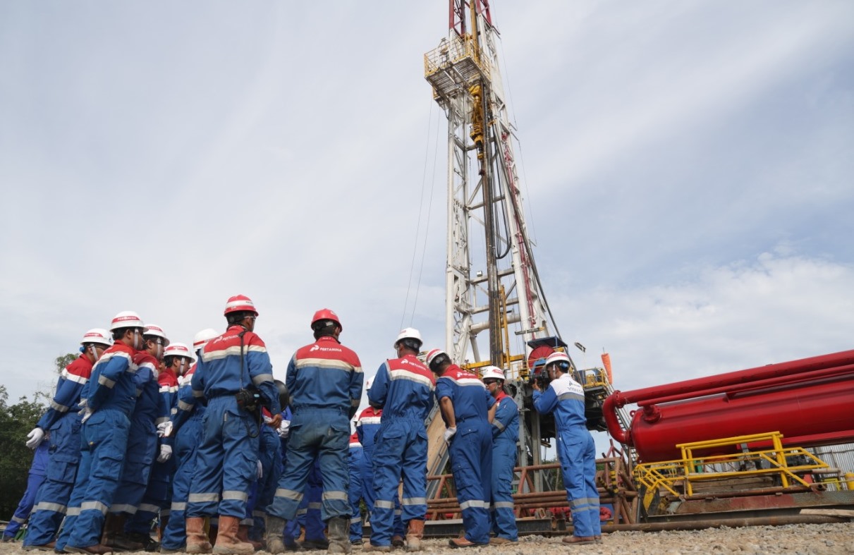 Genjot Produksi, Pertamina EP Tajak Sumur LBK INF-2