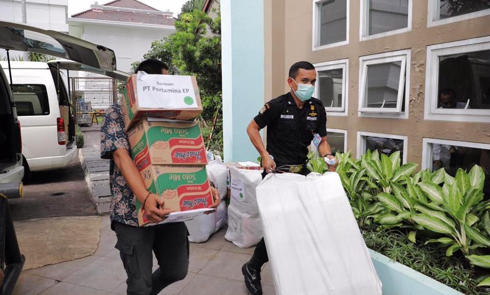 Pertamina EP Salurkan Bantuan ke Korban Bencana Alam