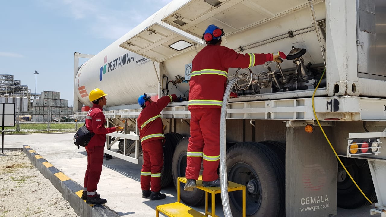 Pertamina Pasok LNG Untuk Industri di Dumai