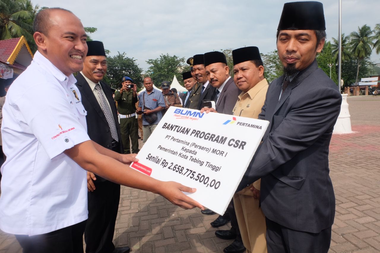 Bantuan Sosial Kepada Masyarakat Tebing Tinggi