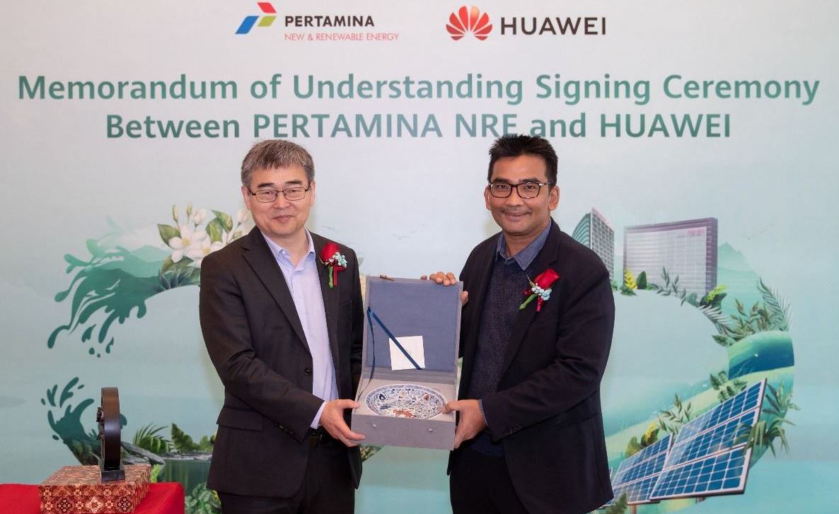 Pertamina NRE Gandeng Huawei Kembangkan EBT dan Smartgrid