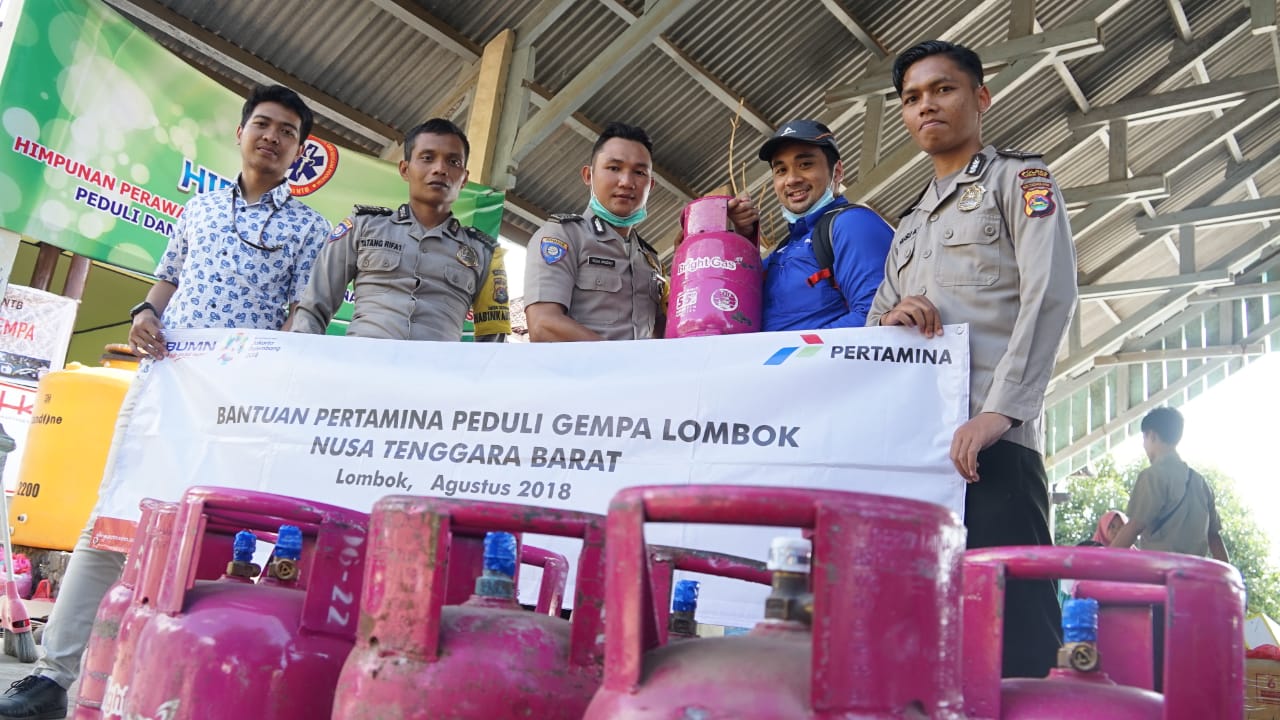 Pertamina Bantu Operasional Posko Sambelia Lombok