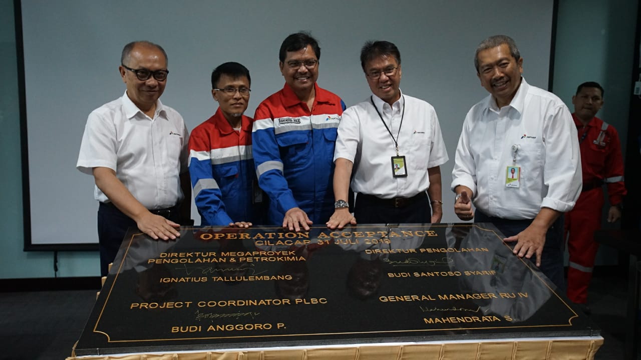 Operasi PLBC telah Terintegrasi dengan Kilang Cilacap
