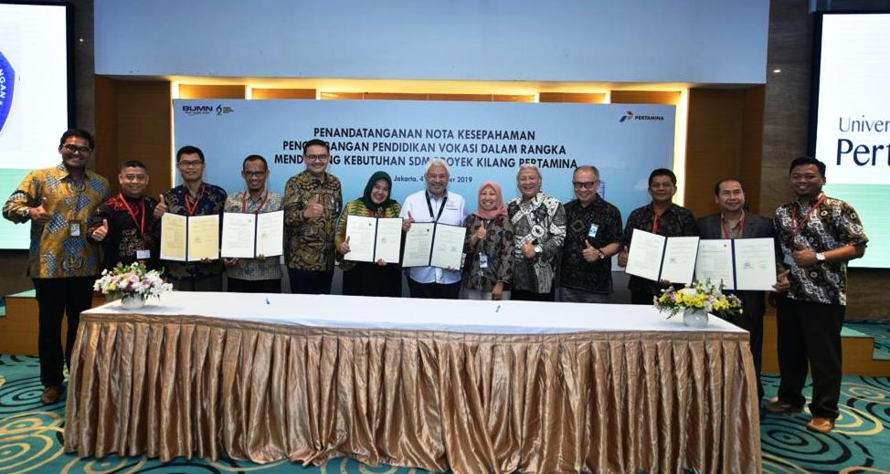 5 Politeknik Siap Hasilkan SDM untuk Kilang Pertamina