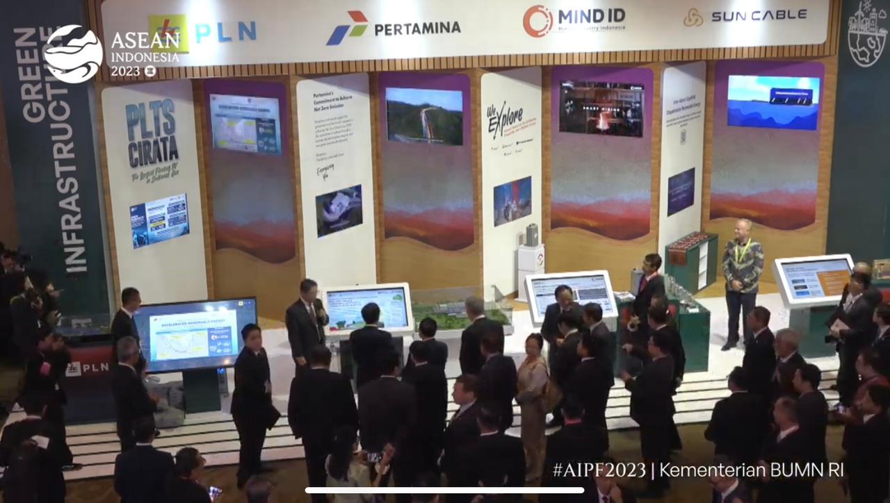 Di AIPF 2023, Pertamina Pamerkan PLTP Lumut Balai Unit 2
