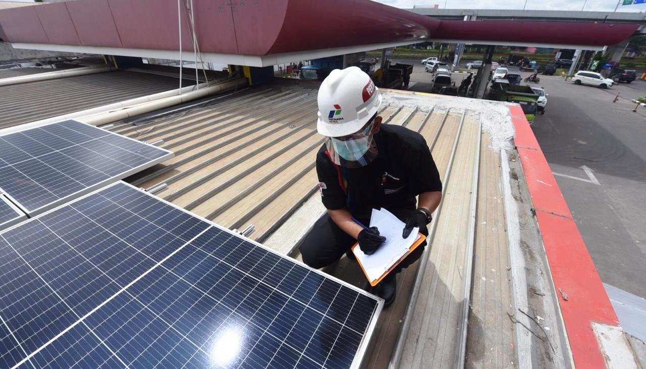 Transisi Energi, Lokasi Operasi Pertamina Dipasang PLTS