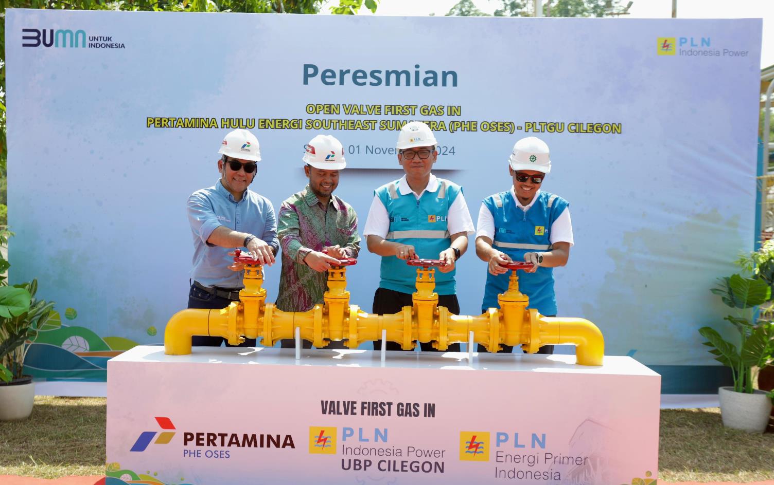Dukung Ketersediaan Listrik, Pertamina Pasok Gas ke PLTU Cilegon
