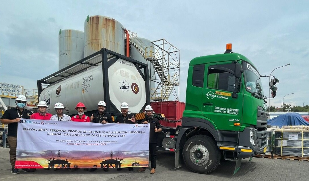 Pertamina Kirim Smooth Fluid Perdana kepada Halliburton