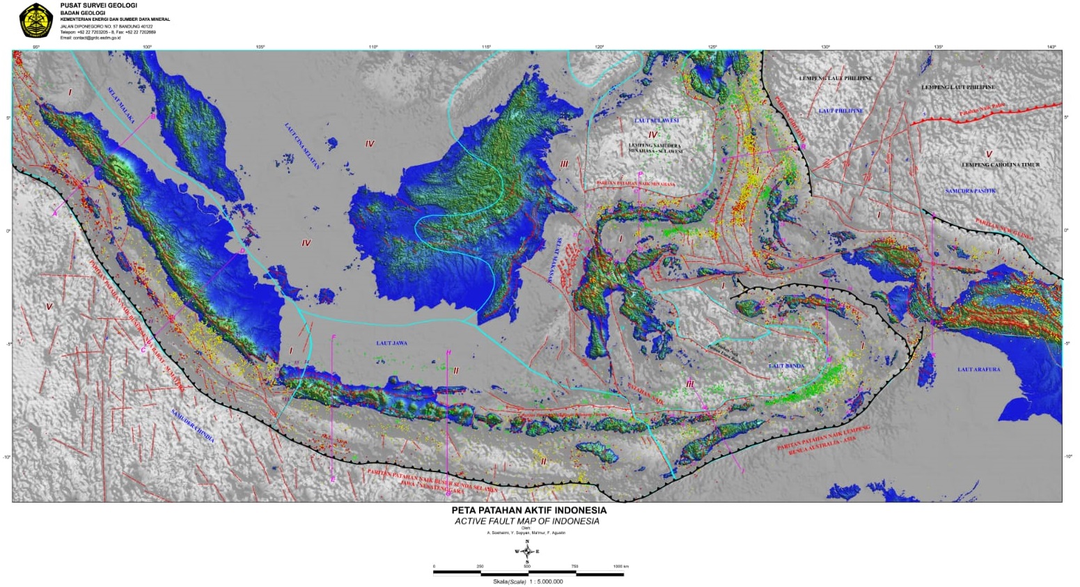 Peta Patahan Aktif, Solusi Mitigasi Bencana Geologi