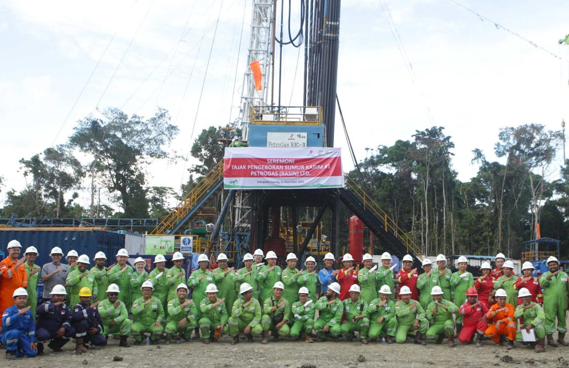 Petrogas Tajak Sumur Eksplorasi Karim #1