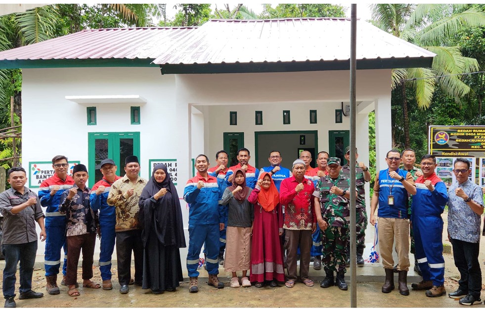 Pertamina EP Tingkatkan Kualitas Hidup Masyarakat Melalui Bedah Rumah
