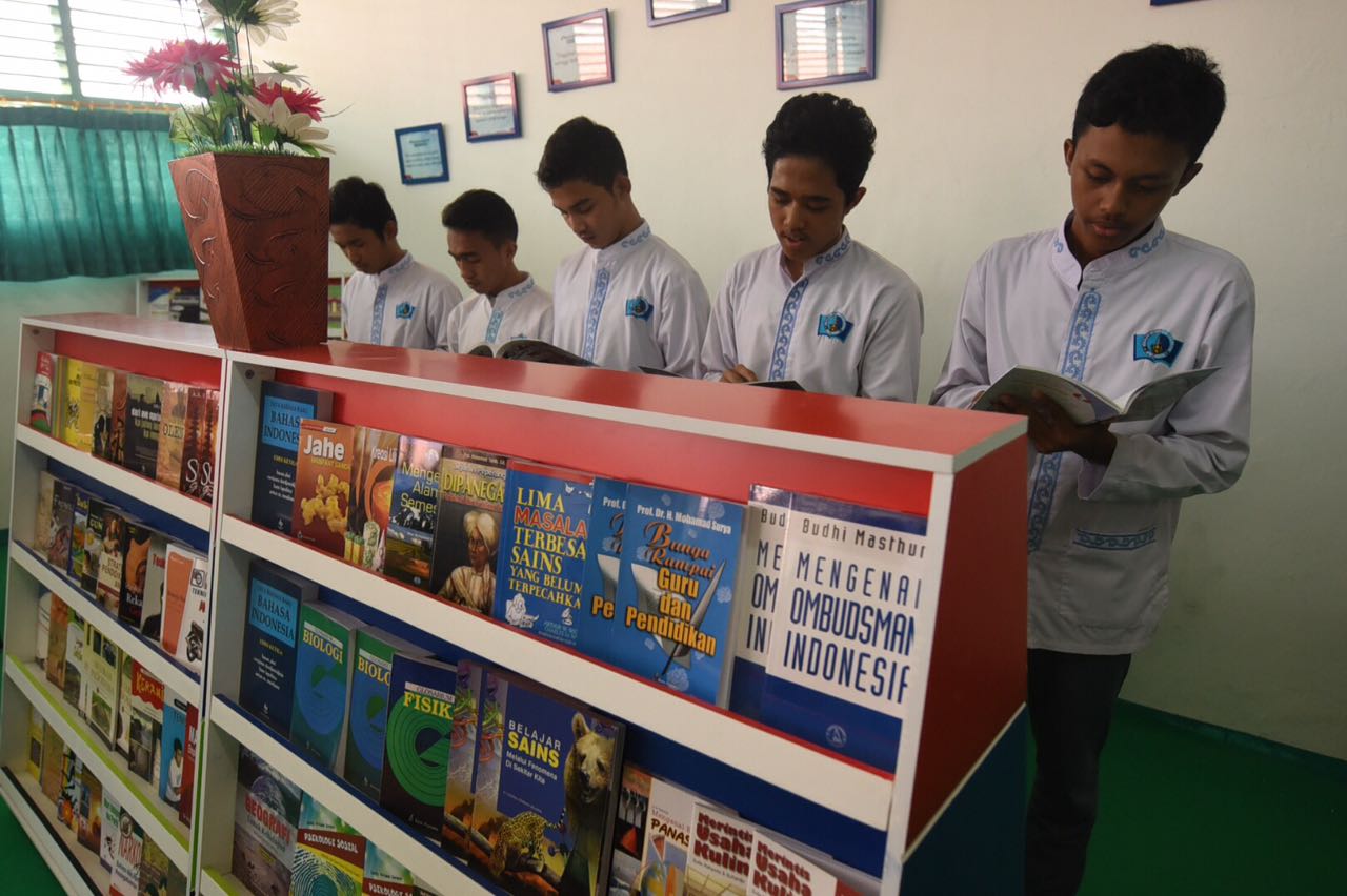 Ruang Baca Kekinian dari CSR Pertamina