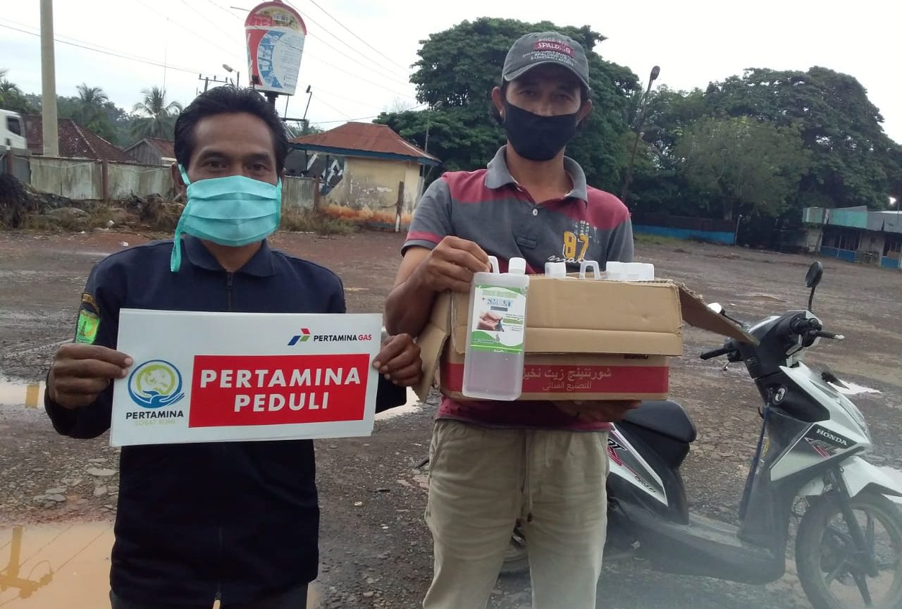 Karang Taruna Binaan Pertagas Jadi Relawan Covid-19