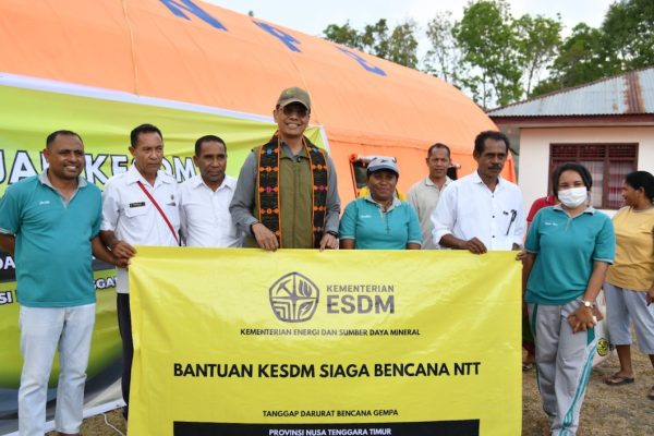 Kementerian ESDM Dampingi 600 Anak Pascagempa di Nagekeo