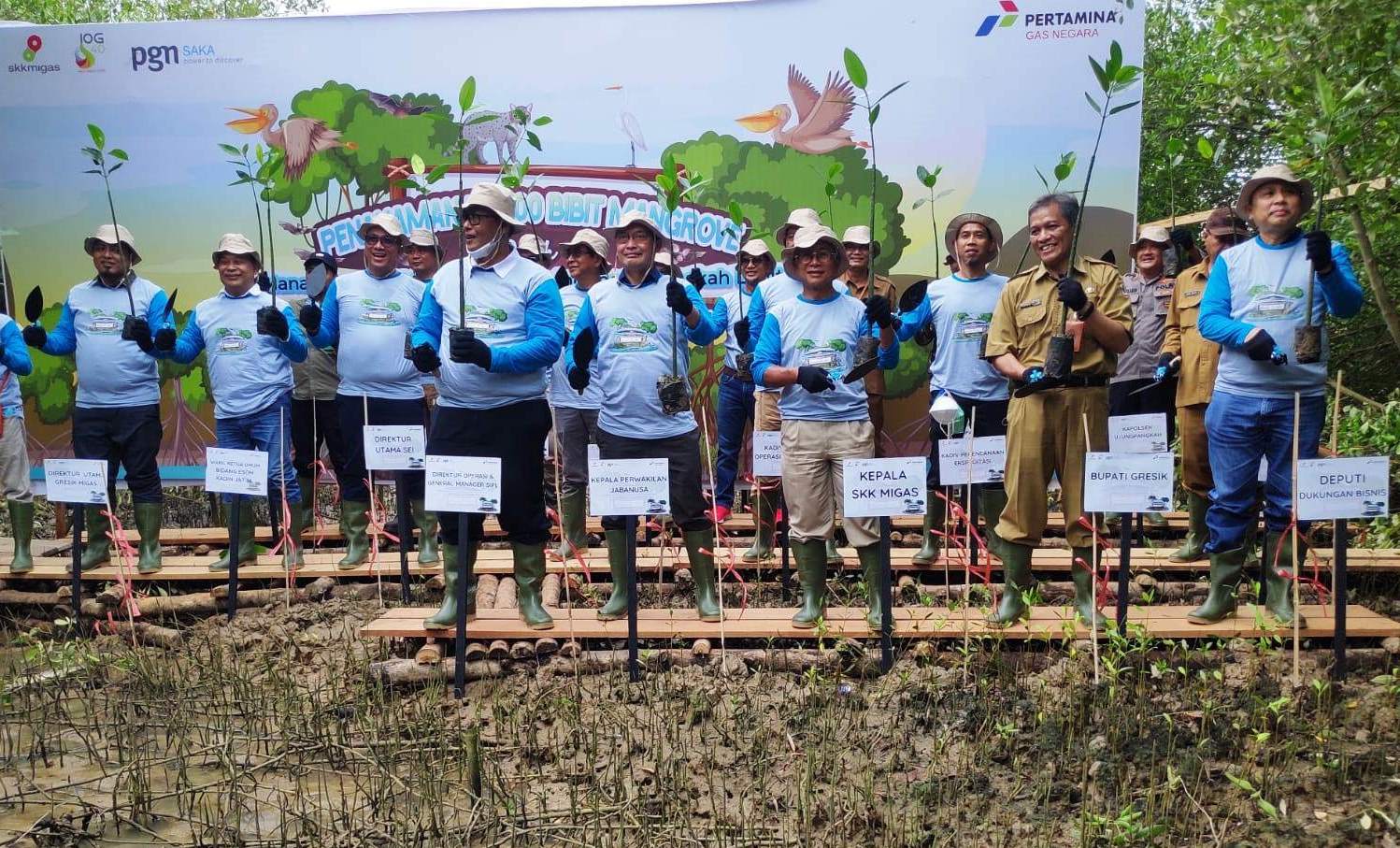 Tahun 2022, SKK Migas Tanam 1,65 Juta Pohon