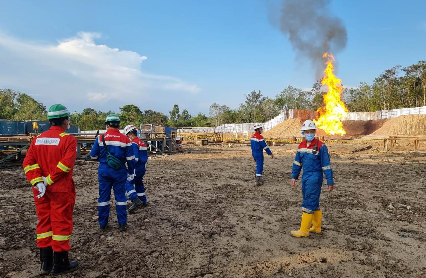 SKK Migas Kunjungi Lokasi Temuan Baru di Muara Enim
