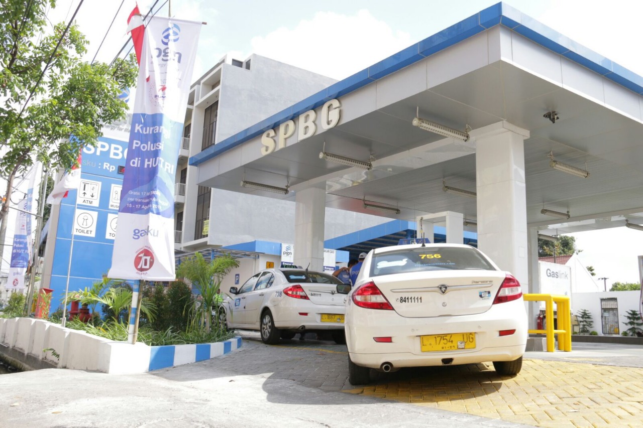 Pasokan Gas ke SPBG Normal dan Aman