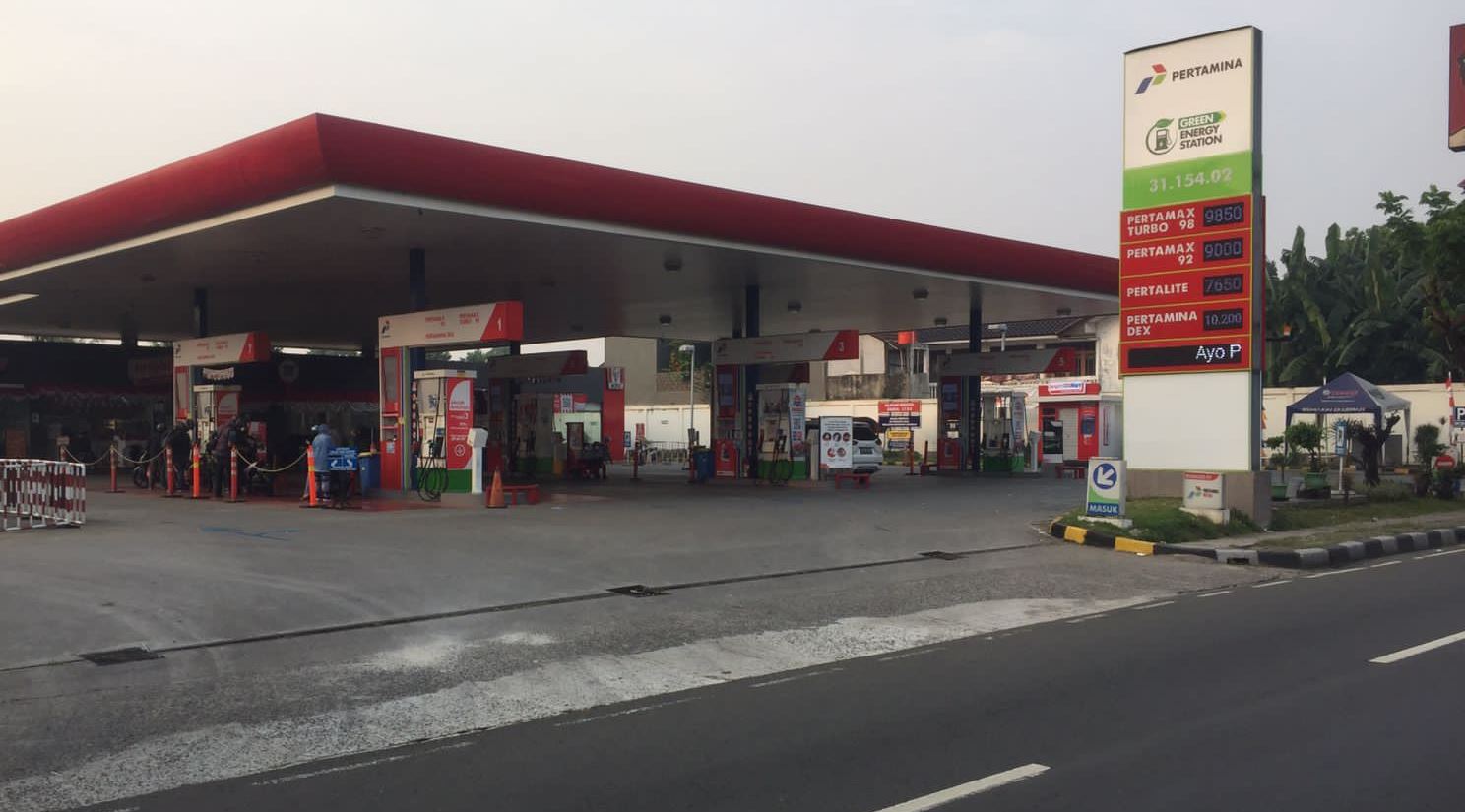 GES, SPBU Pertamina Berkonsep Ramah Lingkungan