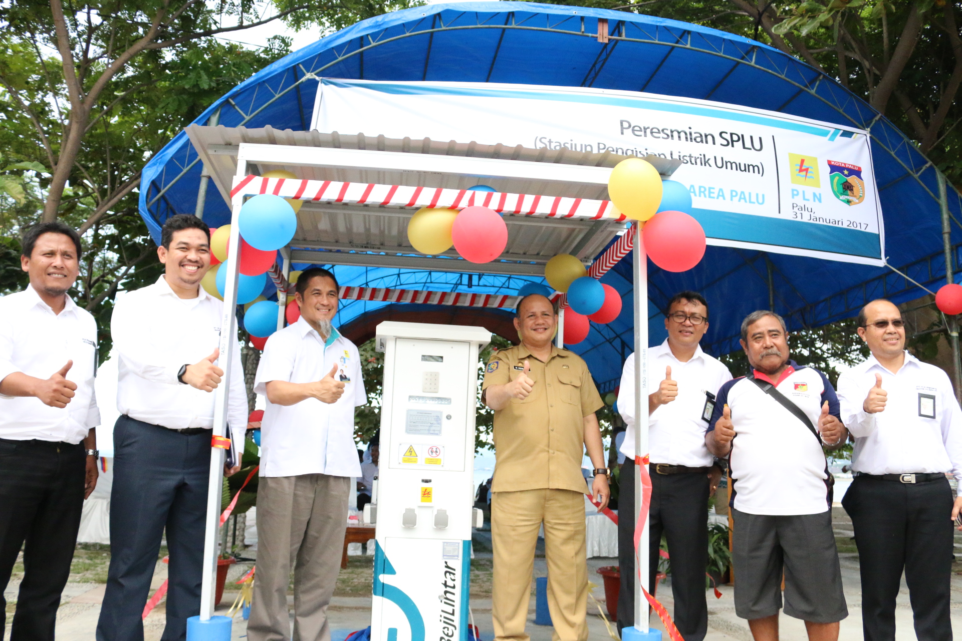 SPLU Pertama di Sulawesi, Hadir di Palu