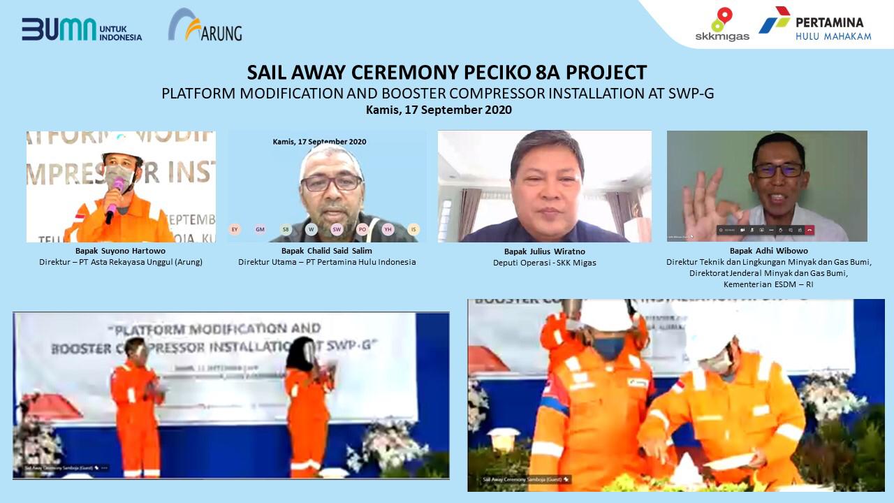 Proyek Peciko 8A Masuki Tahap Instalasi