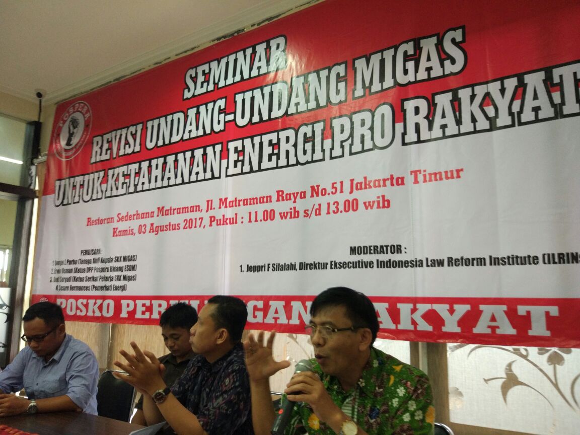 Tuntaskan Revisi UU Migas Untuk Atasi Krisis Energi