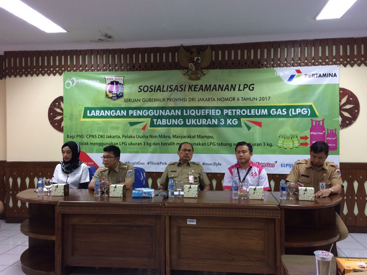 PNS DKI Jakarta Dilarang Pakai LPG 3 Kg