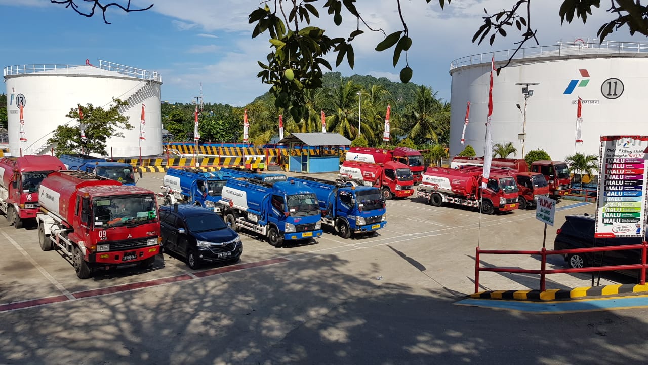 SPBU di Jayapura Masih Tutup