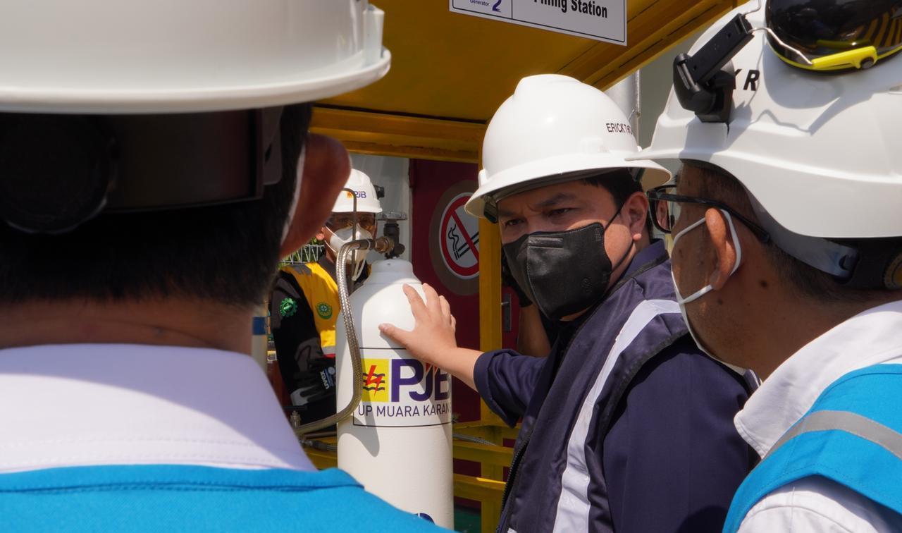 PLN Sulap Gas Buangan PLTGU Jadi Oksigen Medis