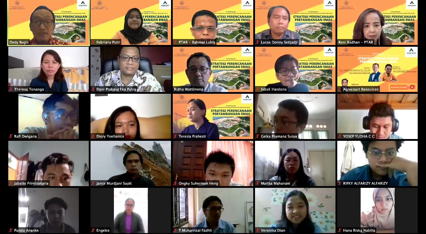 Tambang Martabe Gelar E-Coaching Jam Secara Virtual