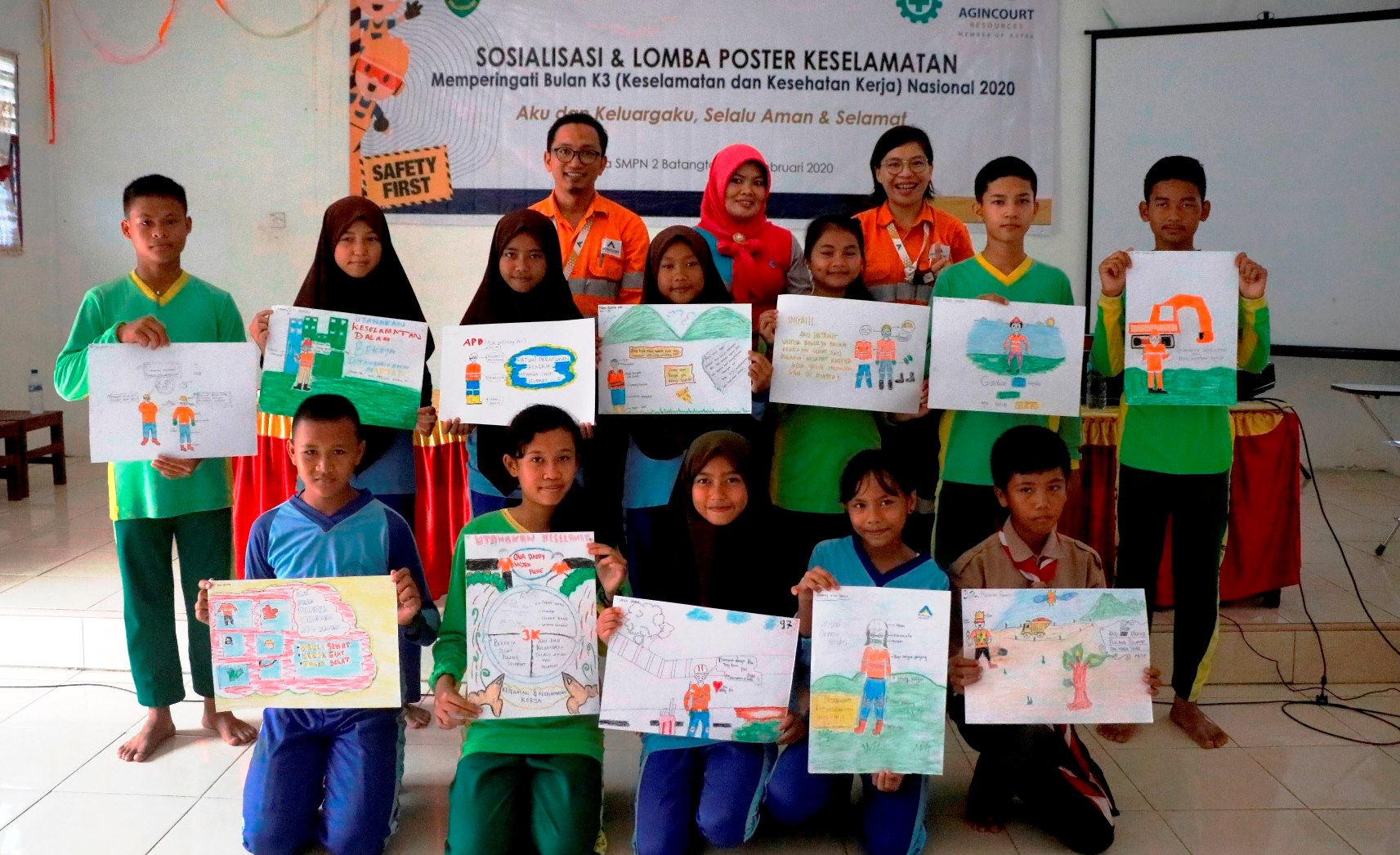 Pelajar Batangtoru Diajak Memahami Praktik K3