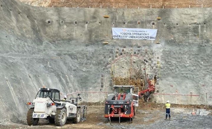 Macmahon Garap Tambang Bawah Tanah Poboya di Palu