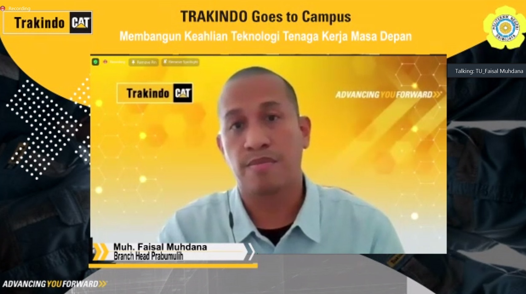 Trakindo Berbagi Wawasan dengan Mahasiswa di Polsri