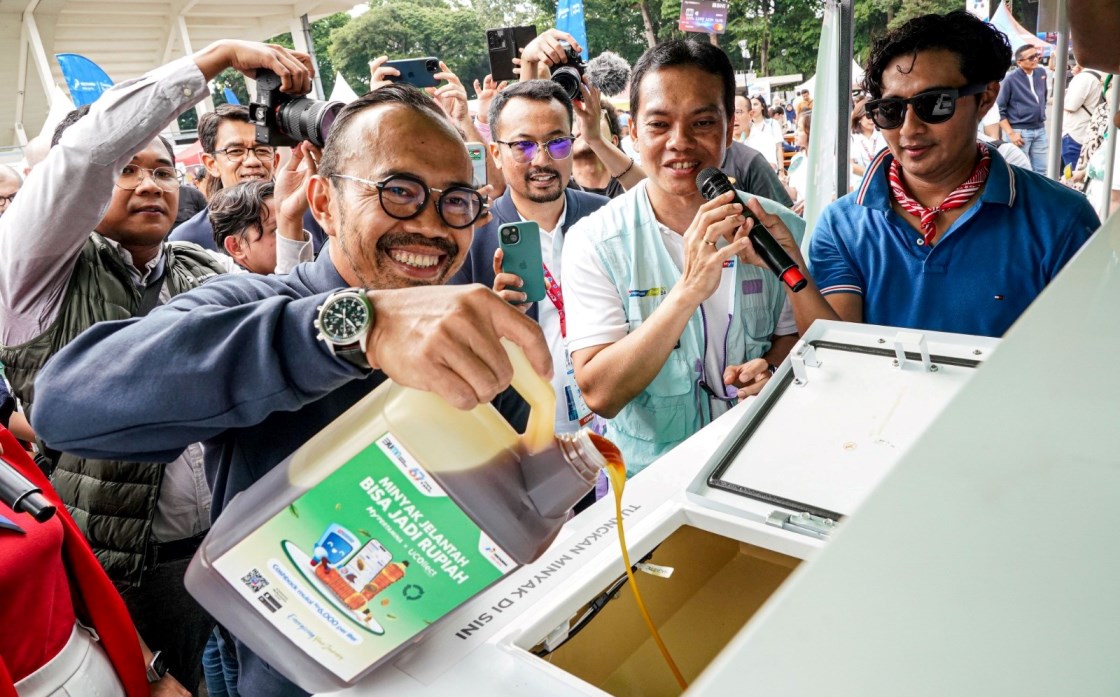 Tukar Minyak Jelantah jadi Saldo e-wallet, Begini Caranya