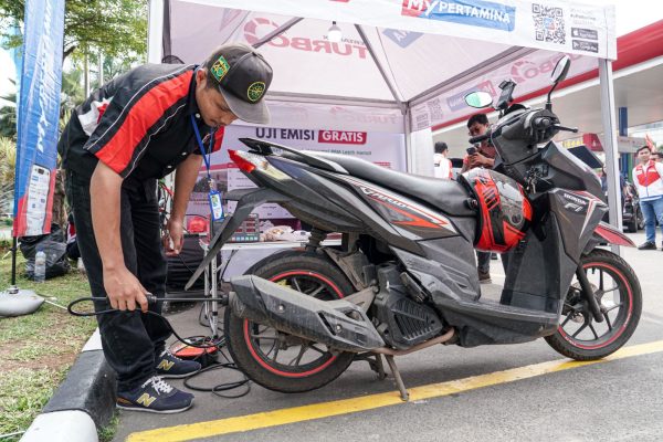 Uji Emisi Gratis di SPBU Pertamina
