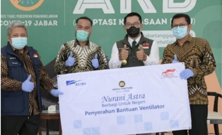 Ventilator untuk Penanganan Covid-19 di Jawa Barat