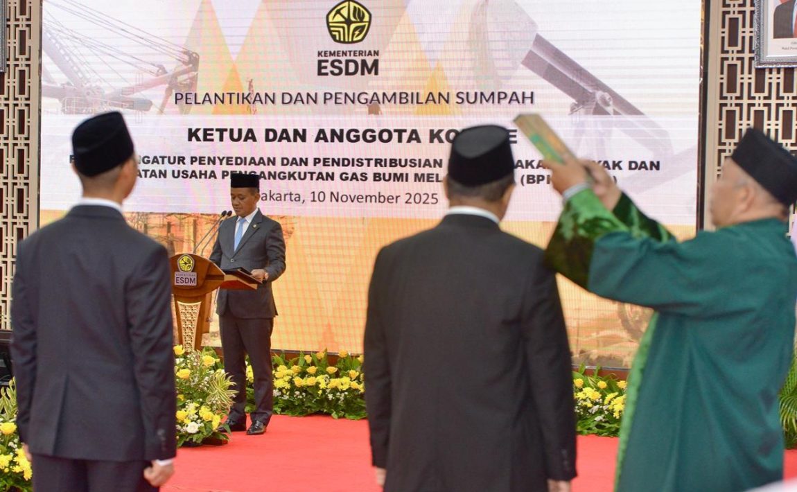 Menteri ESDM Perintahkan BPH Migas Evaluasi Toll Fee Gas