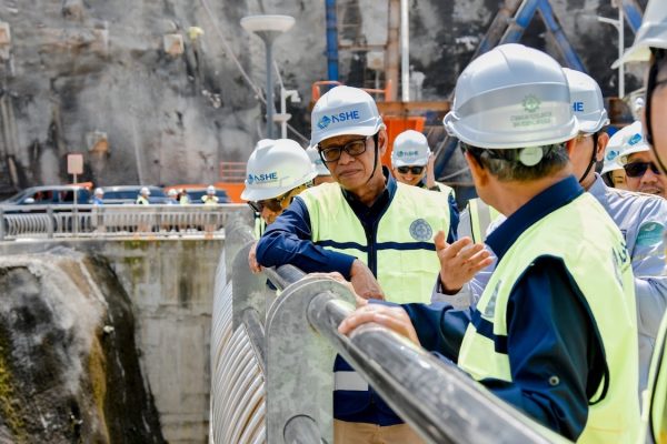 Waduk PLTA Batang Toru Mulai Digenangi